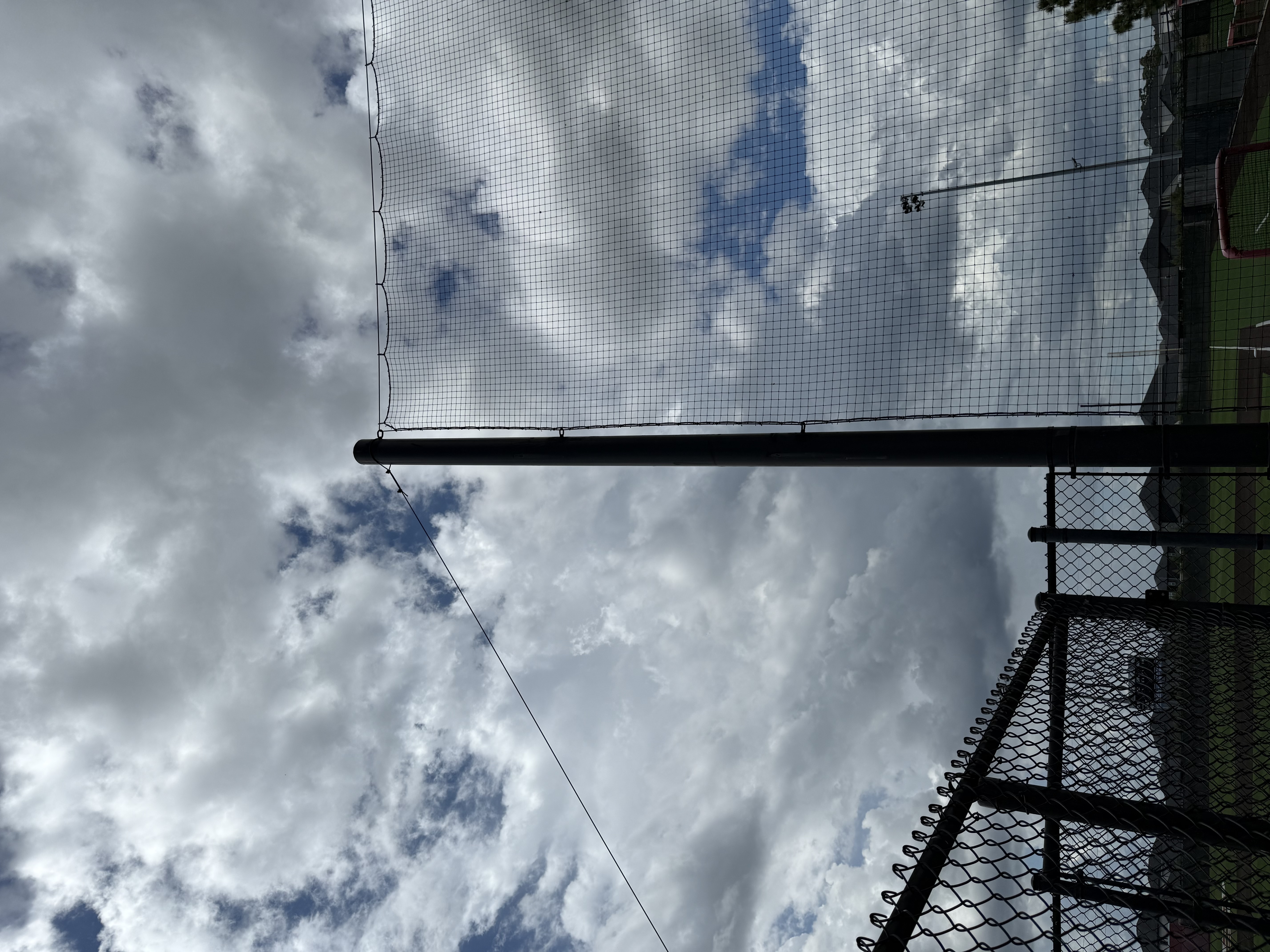 Sports Complex Overhead Barrier Net System - Image 1
